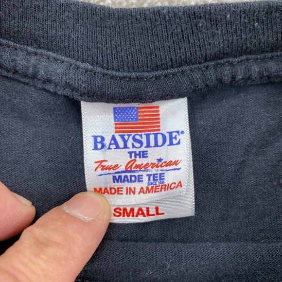 United States Marine Corps Shirt Women Small S Black Bulldog Graphic Print Tee - Picture 4 of 8